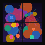 4-Panel Split Mural (2×2) - Artile